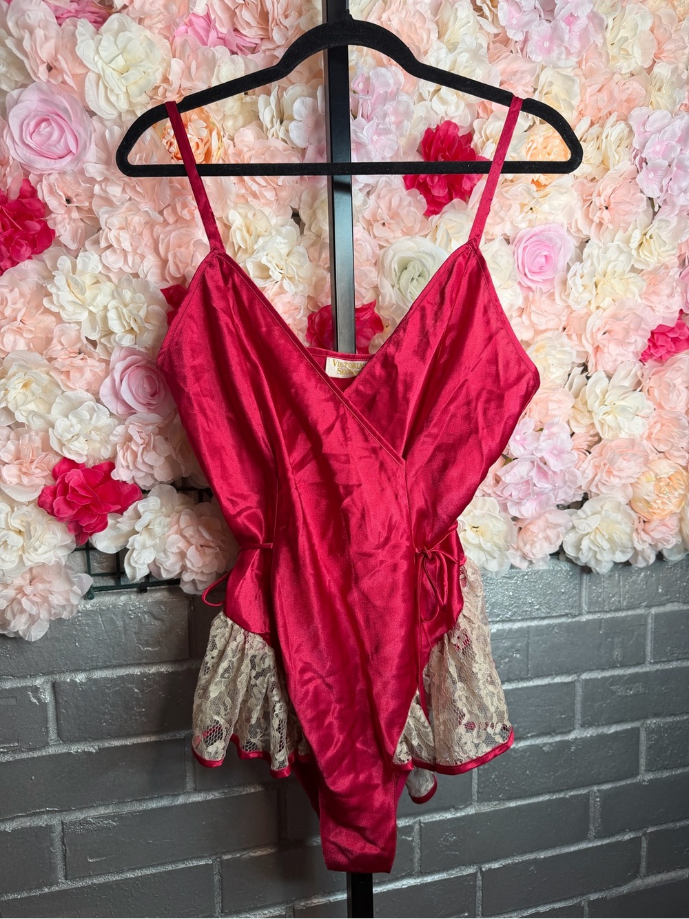 Victoria's Secret Gold Label Vintage 90’s Skirted Teddy Sz M NWOT